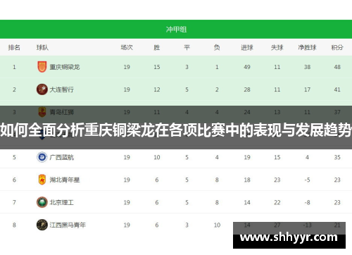 如何全面分析重庆铜梁龙在各项比赛中的表现与发展趋势