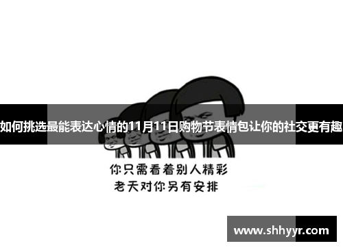 如何挑选最能表达心情的11月11日购物节表情包让你的社交更有趣